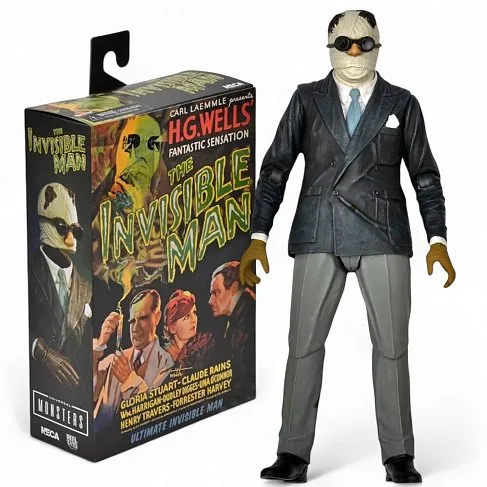 Фигурка Invisible Man — Neca Universal Monsters Ultimate Color