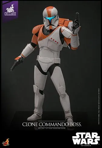 Фигурка Clone Commando Boss — Hot Toys TMS151 Star Wars Clone Wars 1/6