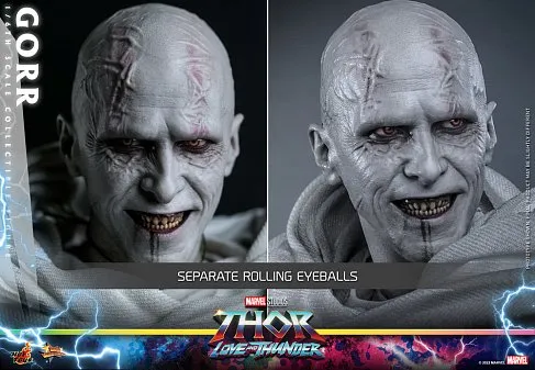 Фигурка Тор — Hot Toys MMS676 Thor Love and Thunder Gorr 1/6