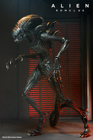 Фигурка Alien Romulus Scorched Xenomorph — Neca Ultimate Figure