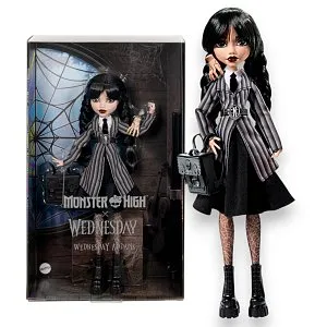 Фигурка Wednesday Doll Nevermore Academy uniform — Mattel Monster High