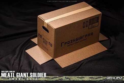 Фигурка Metal Gear Solid — Ekuaz Studio EKS010 Snake Boss Tiger Stripe Camo 1/6 