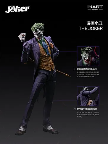 Фигурка Джокер — Inart MAG C0005 DC Comics Joker 1/12