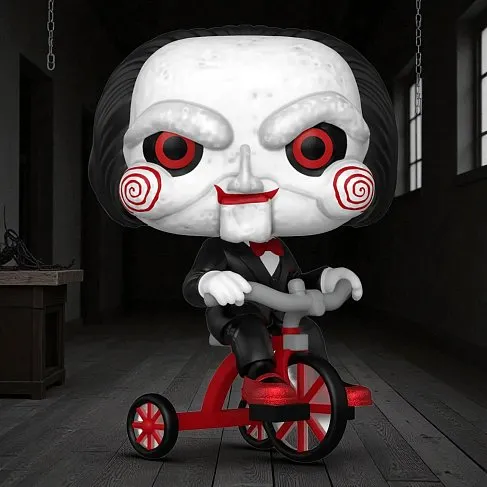 Фигурка Saw Billy on Tricycle Exc — Funko POP! Plus Movies Vinyl 1824