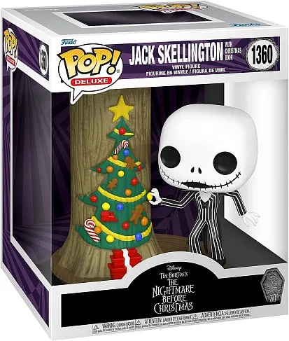 Фигурка Jack Skellington w Christmas Doore — Funko POP Nightmare Before Christmas 30th Anniversary #1360