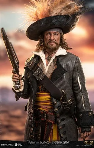 Фигурка Captain Barbossa — Ekuaz Studio x Echo Design EKS012D Pirates of the Caribbean 1/6