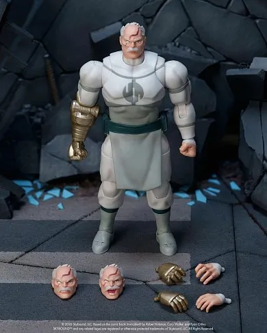 Фигурки Неуязвимый — Invincible With Kid Omni Man & Conquest Limited Action Figure Set