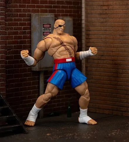 Фигурка Sagat — Jada Ultra Street Fighter II Figure