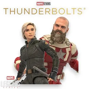 Фигурка Thunderbolts Yelena Belova and Red Guardian — Hasbro Marvel Legends 2-pack