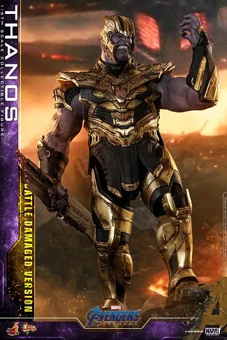 Фигурка Thanos — Hot Toys MMS564 Endgame 1/6 Battle Damaged