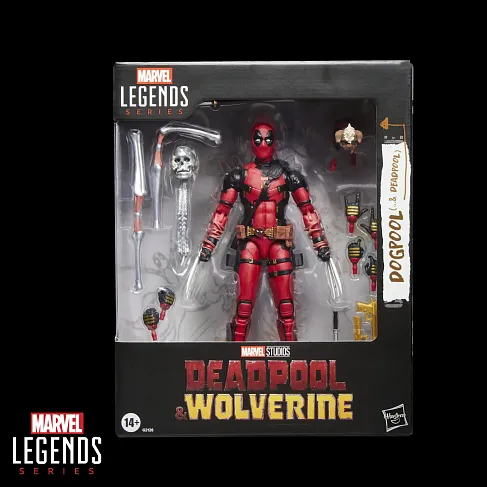 Фигурка Dogpool And Deadpool — Hasbro Marvel Legends Deadpool and Wolverine Figure