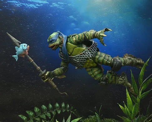 Фигурка Leonardo as Creature from the Black Lagoon — Neca Universal Monsters x TMNT
