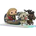 Фигурка Thor Toothgnasher Toothgrinder Goat Boat — Funko Thor Love and Thunder Super Deluxe Pop! Ride