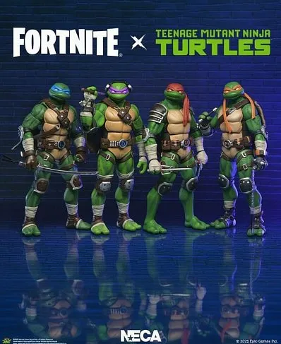 Фигурка Donatello — Neca Teenage Mutant Ninja Turtles Fortnite Action Figure