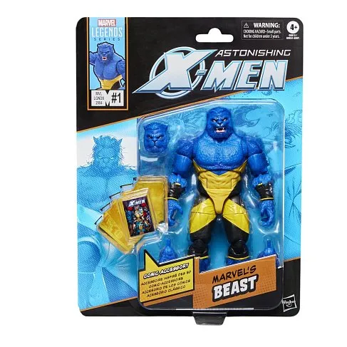 Фигурка Marvels Beast — Hasbro Marvel Legends Mini Comics Figure