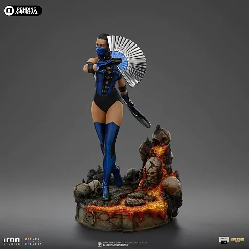Фигурка Kitana — Iron Studios Mortal Kombat DLX 1/10