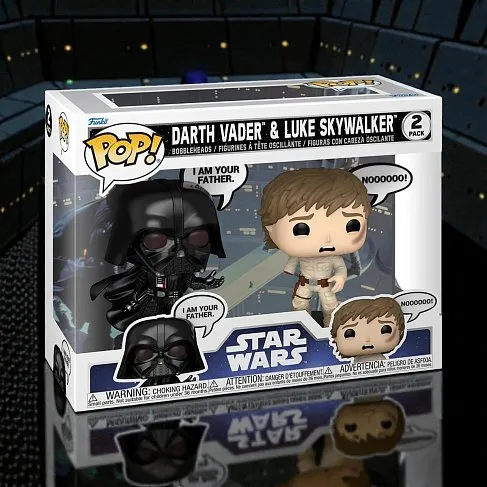 Фигурка Darth Vader Luke Skywalker — Star Wars Funko Pop! Vinyl 2-Pack