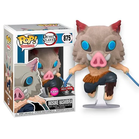 Фигурка Demon Slayer Kimetsu no Yaiba Inosuke Hashibira Exclusive — Funko Pop! Vinyl 875