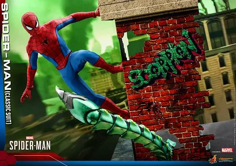 Фигурка Спайдермен — Hot Toys VGM48 Spiderman Classic Suit 1/6