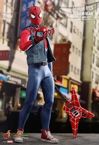 Фигурка Спайдермена — Hot Toys VGM32 1/6 Spider-Man Spider-Punk Suit