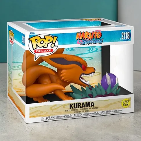 Фигурка Naruto Shippuden Kurama — Funko Pop! Vinyl Deluxe 2118