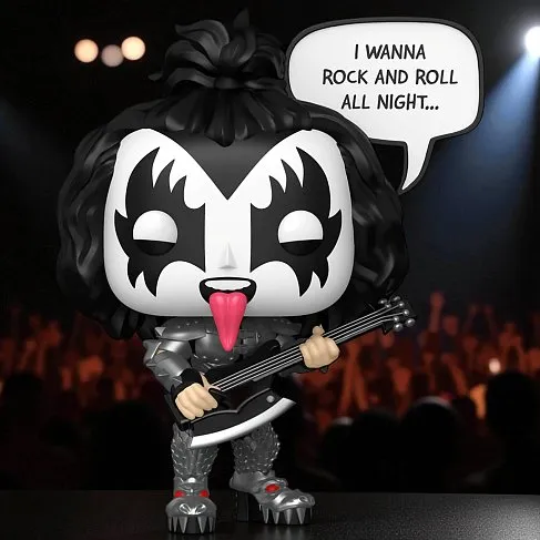 Фигурка Kiss Demon — Funko POP! R&R All Night 471