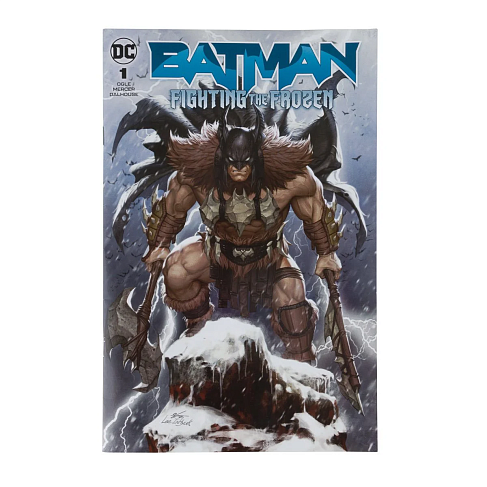 Фигурка Batman Fighting the Frozen — McFarlane Toys Page Punchers w Comic Book