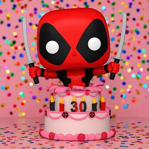 Фигурка Deadpool in Cake — Funko Deadpool 30th Anniversary Pop! Vinyl