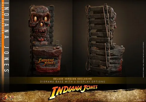 Фигурка Indiana Jones Temple of Doom Deluxe Version — Hot Toys MMS861 1/6 Figure