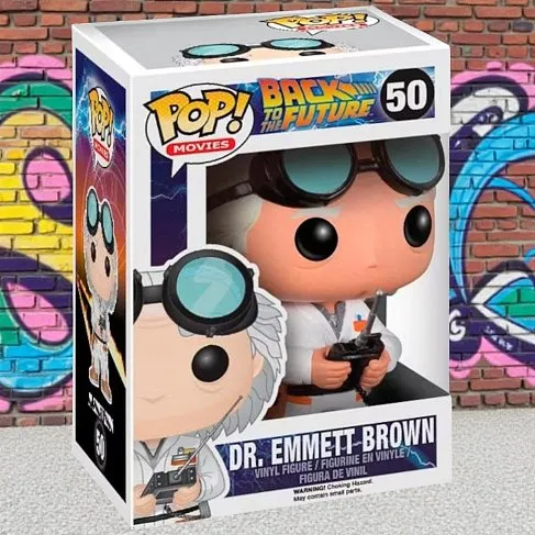 Фигурка Док Браун — Funko Back to the Future POP! Doc Brown 50