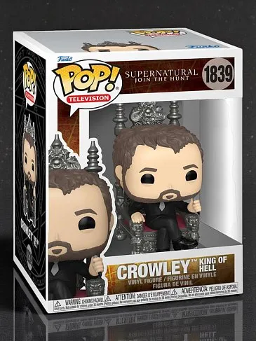 Фигурка Supernatural Crowley King of Hell — Funko Pop! Premium TV 1839