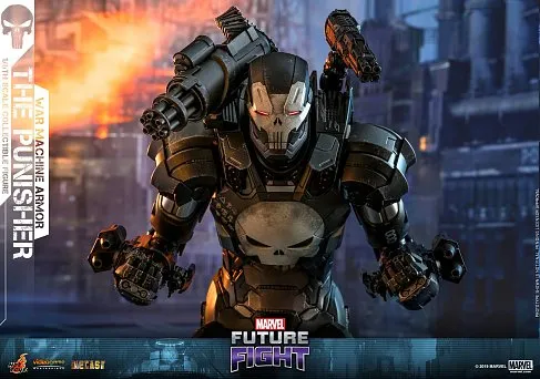 Фигурка Железного Человека — Hot Toys VGM33D28 The Punisher War Machine Marvel Future Fight 1/6