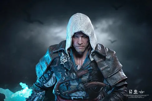 Фигурка Assassins Creed Black Flag Resynced Animus Edward Kenway — Pure Arts 1/8 Statue