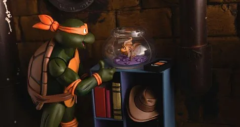 Фигурка Michelangelo VHS — Neca Teenage Mutant Ninja Turtles Cartoon Ultimate