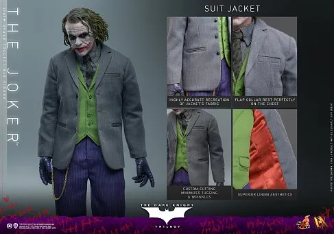 Фигурка The Joker — Hot Toys DX32 The Dark Knight Trilogy 1/6