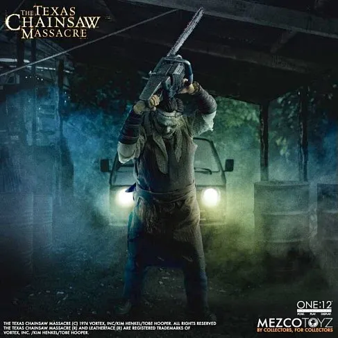 Фигурка Leatherface 2003 — Mezco The Texas Chainsaw Massacre 1/12