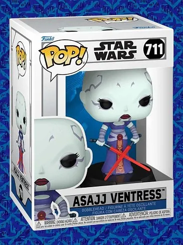 Фигурка Asajj Ventress — Funko POP! Star Wars Clone Wars Vinyl 711