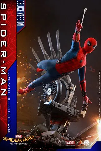 Фигурка Спайдермен — Hot Toys Spider-Man Homecoming Quarter Scale 1/4 Deluxe