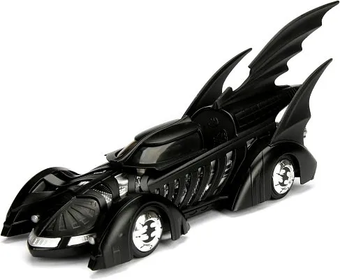 Модель Бэтмобиля — Batman Forever Diecast Model 1/24 Batmobile w figure