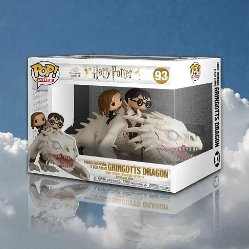 Фигурка Ukrainian Ironbelly w Harry Ron Hermione — Funko Harry Potter Pop! Vinyl Ride