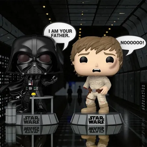 Фигурка Darth Vader Luke Skywalker — Star Wars Funko Pop! Vinyl 2-Pack