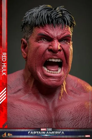 Фигурка Red Hulk — Hot Toys MMS797 Captain America Brave New World 1/6