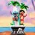 Фигурка Лило и Ститч с серфом от Abystyle Studio
