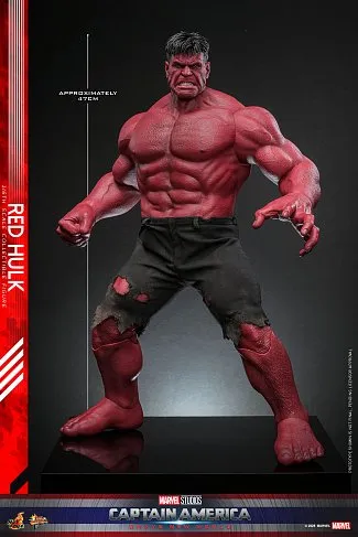 Фигурка Red Hulk — Hot Toys MMS797 Captain America Brave New World 1/6