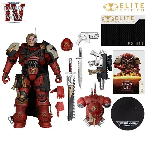 Фигурка Warhammer Dawn Of War 4 Captain Cyrus In Phobos Armor — McFarlane Toys Warhammer 40000