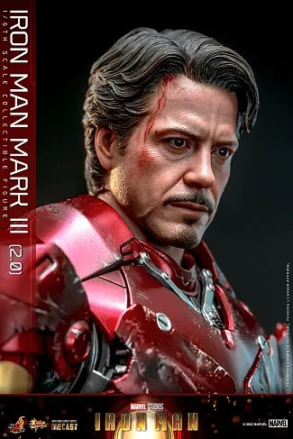 Фигурка Железный Человек — Hot Toys MMS664D48 Iron Man Mark III 2.0 Diecast 1/6