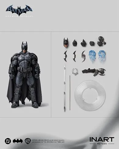 Фигурка Бэтмен — Inart MAG G0007 Batman Arkham Origins Batman Battle Damaged Version 1/12