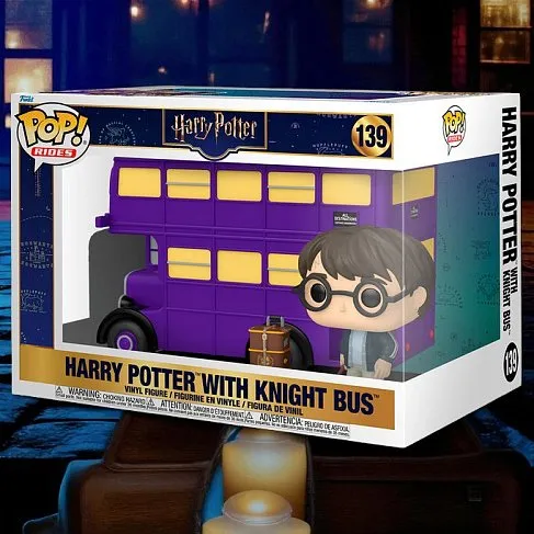 Фигурка Harry Potter w Knight Bus — Funko Pop! Rides Super Deluxe Vinyl