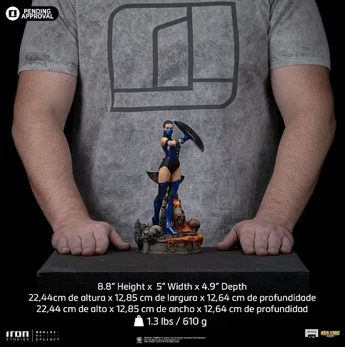 Фигурка Kitana — Iron Studios Mortal Kombat DLX 1/10