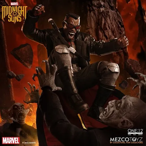 Фигурка Блэйд — Mezco Marvel One 12 Collective Blade